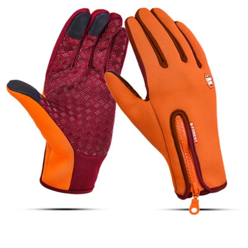 Thermische Grip Handschoenen - HeatGuard - Isolerend Polyester - Tech-Vriendelijk Ontwerp