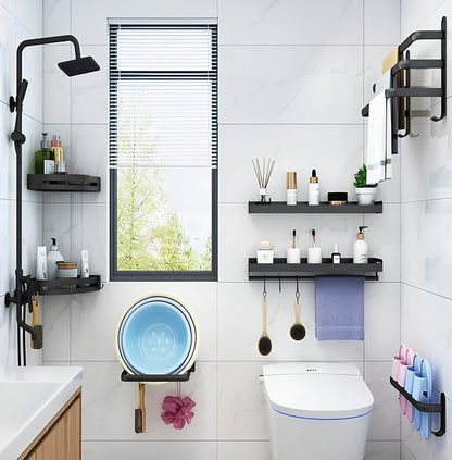 Handdoekhouder - HangEase - Ruimtebesparend Design - Badkamer Organizer