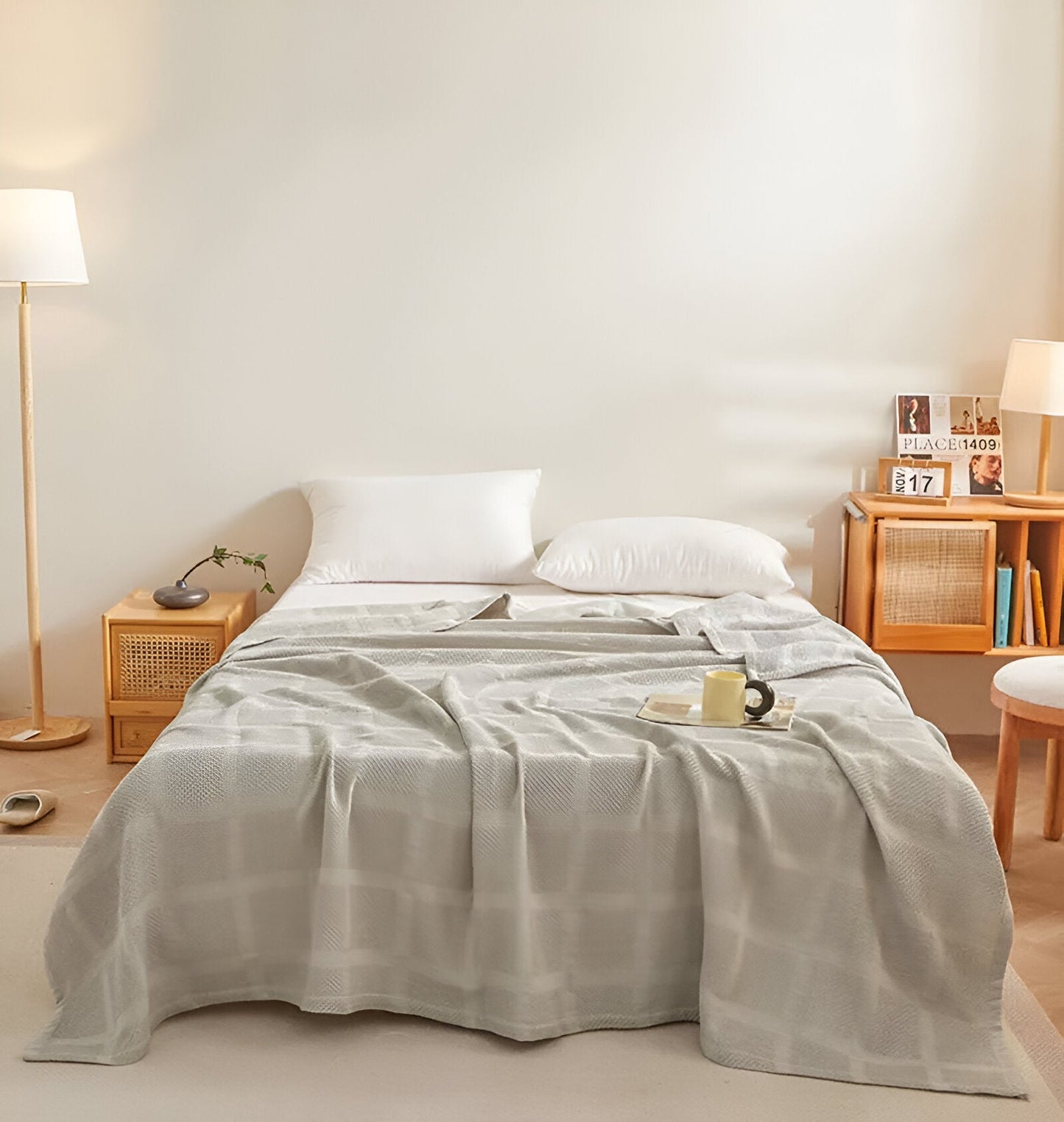 Deken - CozyCloud - Ademend Katoen - Zacht & Lichtgewicht