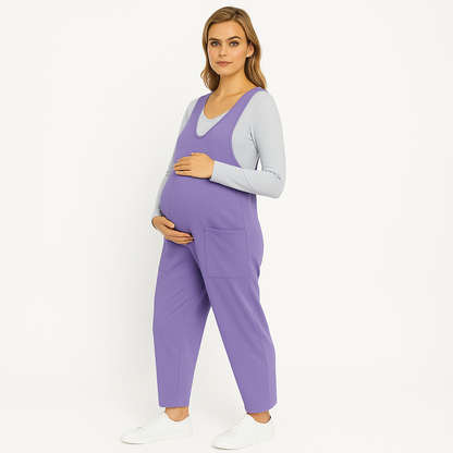 Jumpsuit - MaternityFit - Comfortabele Pasvorm - Katoenmix