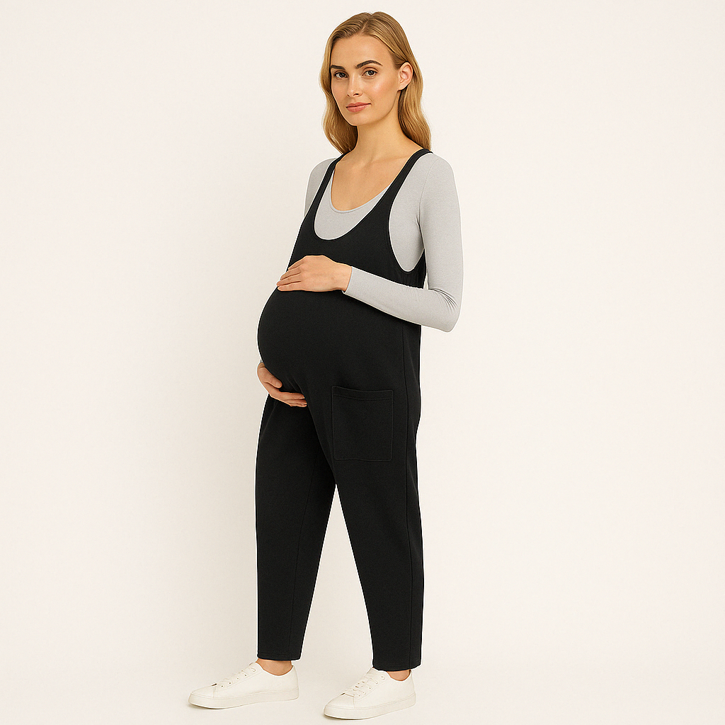 Jumpsuit - MaternityFit - Comfortabele Pasvorm - Katoenmix