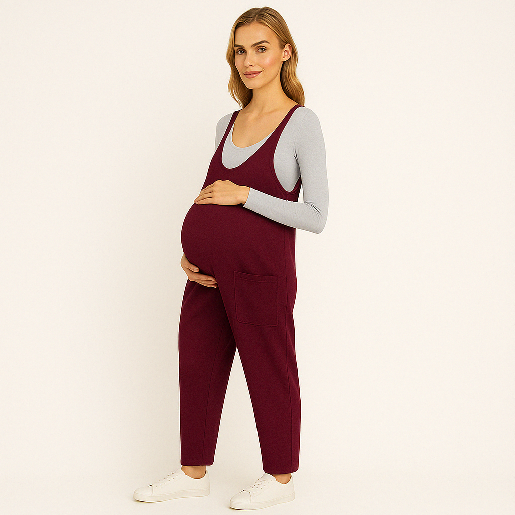 Jumpsuit - MaternityFit - Comfortabele Pasvorm - Katoenmix