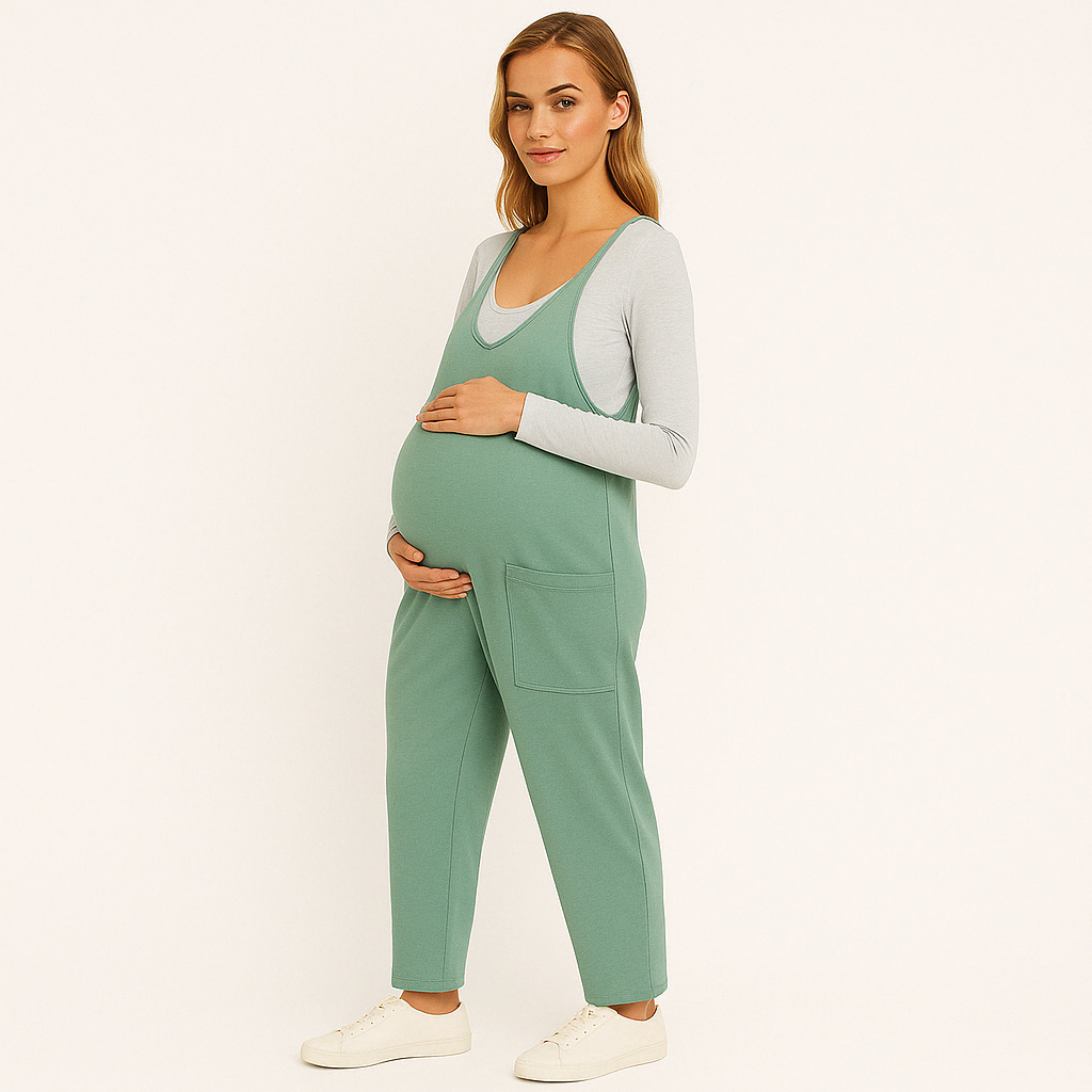 Jumpsuit - MaternityFit - Comfortabele Pasvorm - Katoenmix