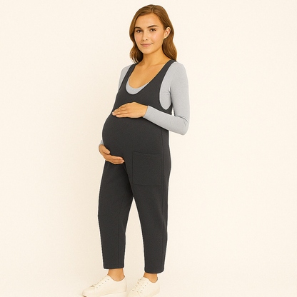 Jumpsuit - MaternityFit - Comfortabele Pasvorm - Katoenmix