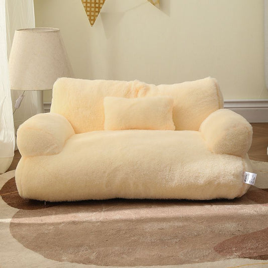 Dieren Sofa - CozyMax - Zachte Pluche - Winter Warme Bed