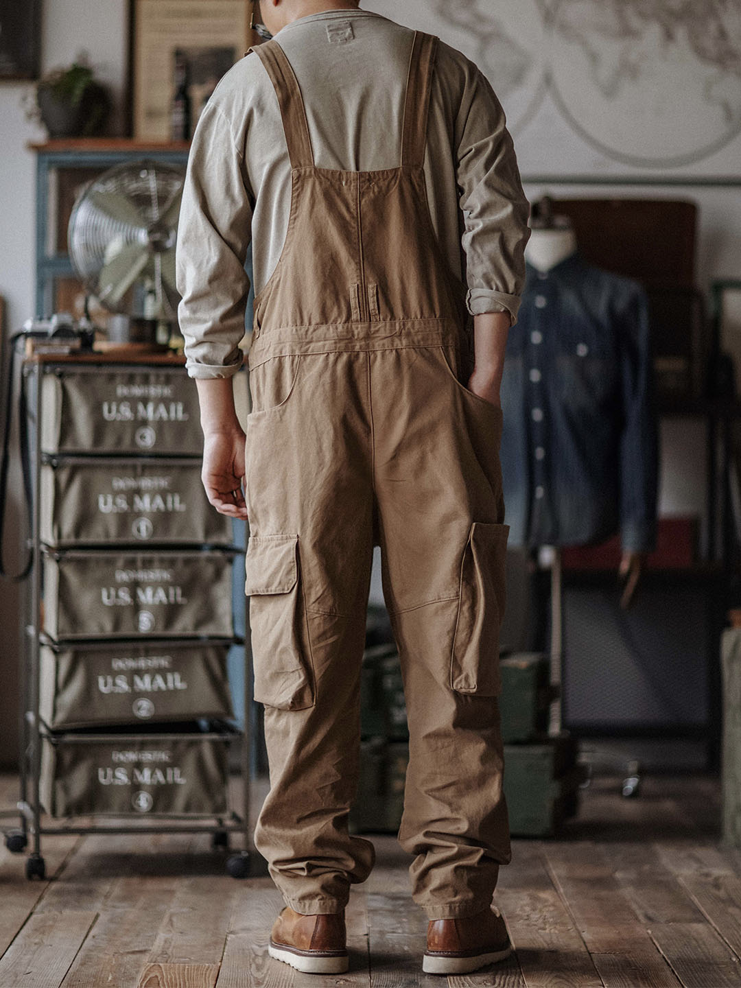 Overalls - TrendFit - Multi-Pocket Design - Casual Jumpsuit