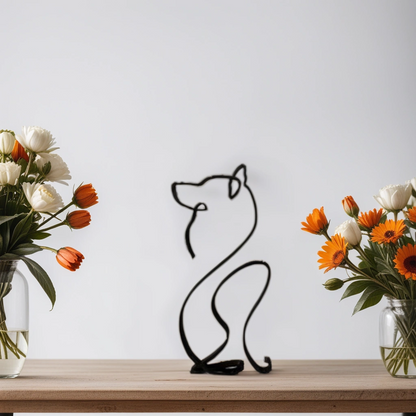 Hondensculptuur - Artistry - Abstract Design - Unieke Woondecoratie