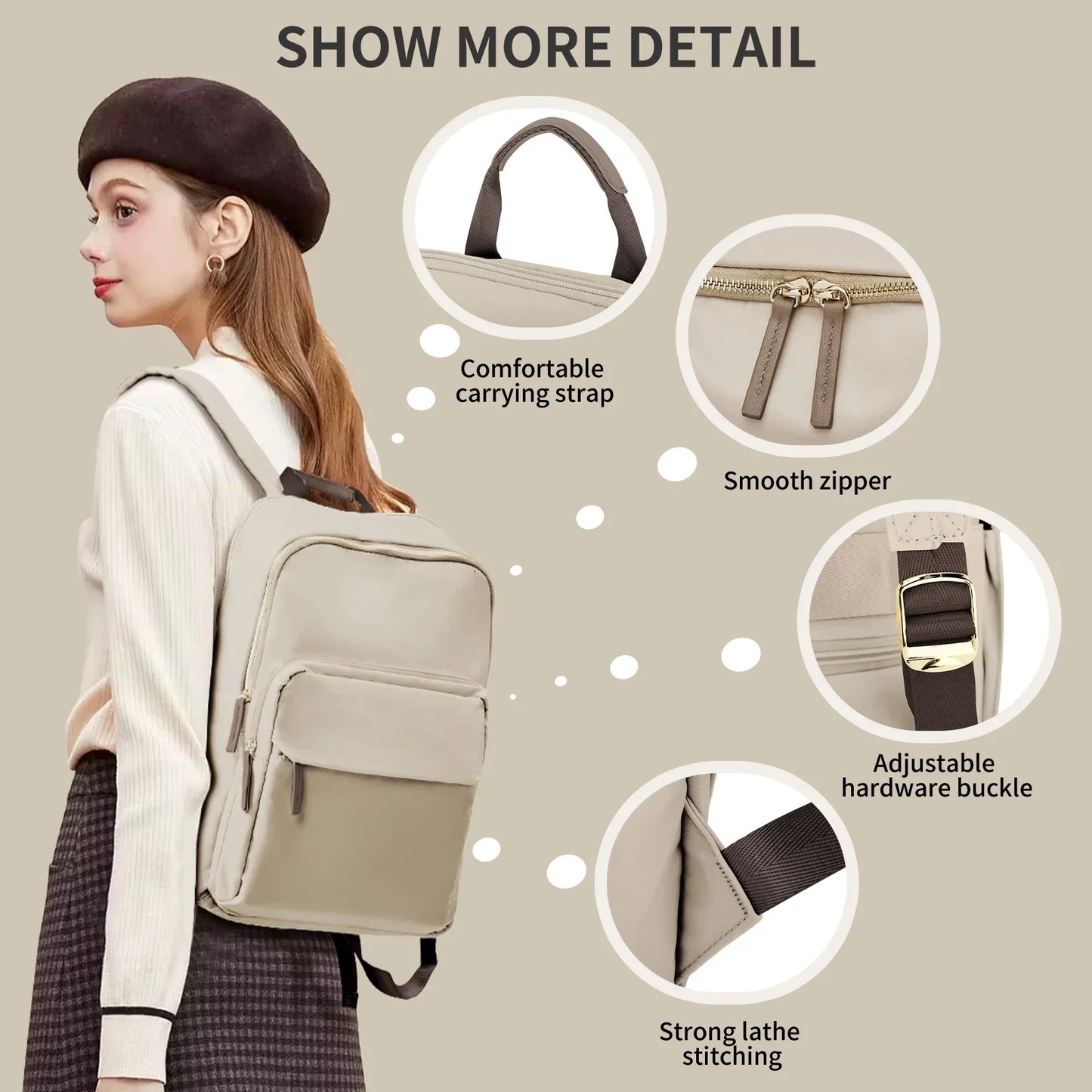 Laptoptas - UrbanFlex - Modeontwerp - Anti-diefstal Bescherming