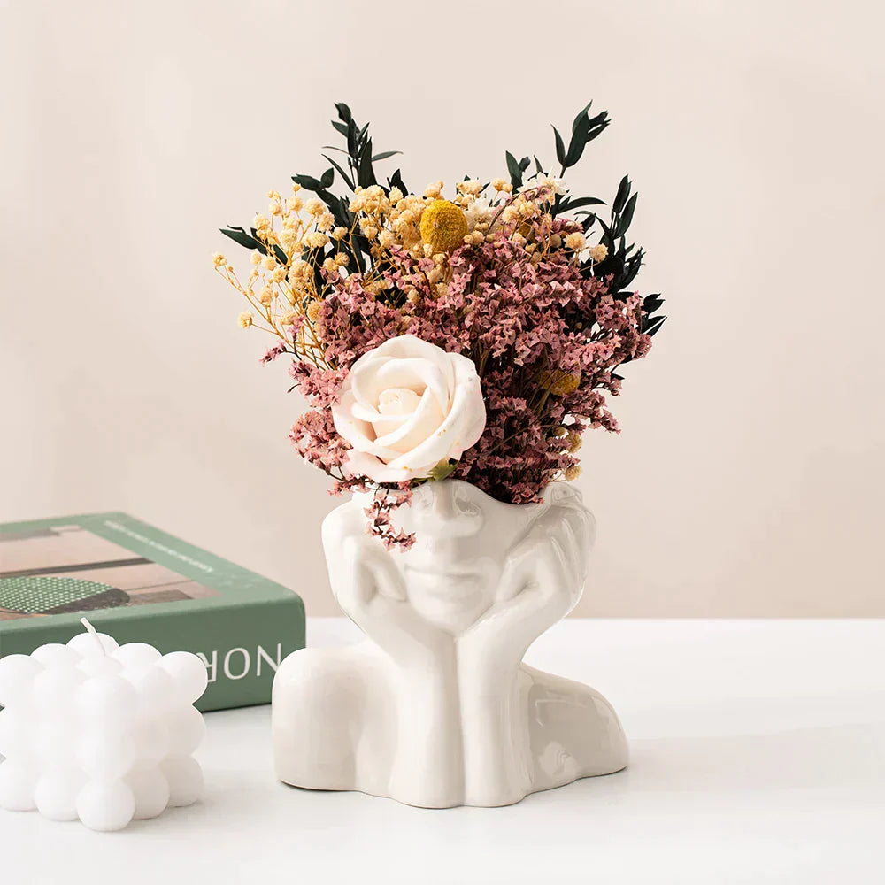 Decoratieve Vaas - Artisva - Sculpturaal Design - Creatief Ornament