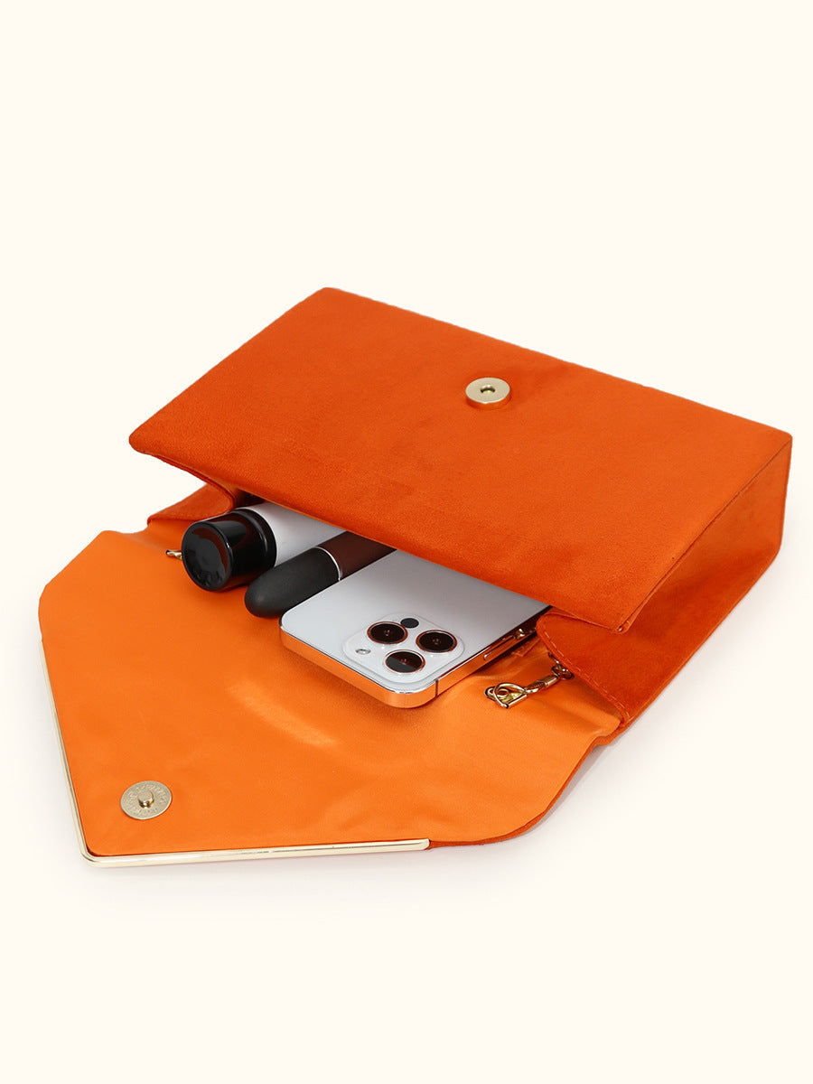 Clutch Tas - VelvetEase - Suède Stijl - Elegante Envelop