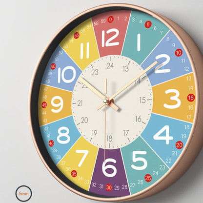 Wandklok - QuietTime - Stille Mechanisme - Kinder Vriendelijke Ontwerp
