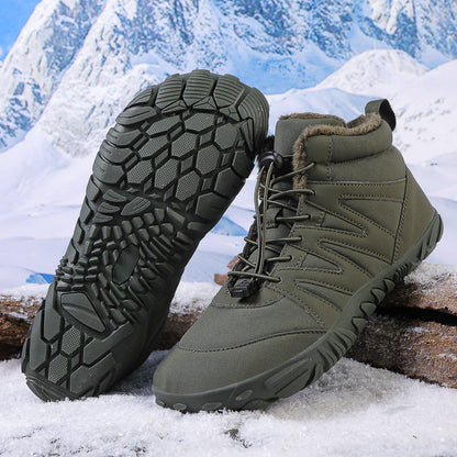 Winter Barefoot Schoenen - WarmStep - Waterdichte Comfort - Flexibele Pasvorm