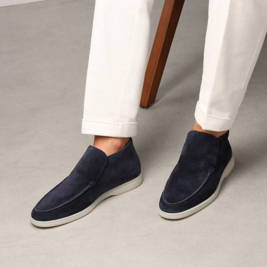 Loafers - LuxeWalk - Elegante Suède - Stijlvol Comfort