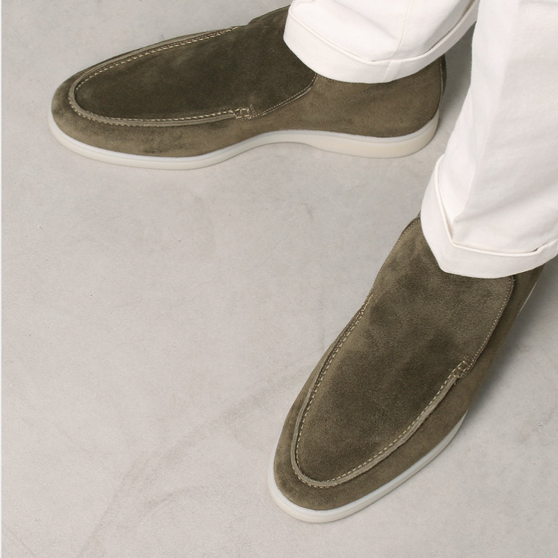 Loafers - LuxeWalk - Elegante Suède - Stijlvol Comfort