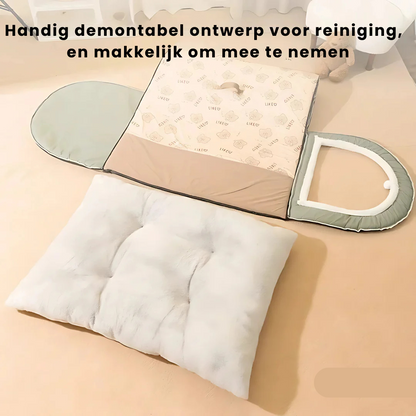 Dierenbed - CozyNest - Warme Kussen - Verwijderbaar Wasbaar