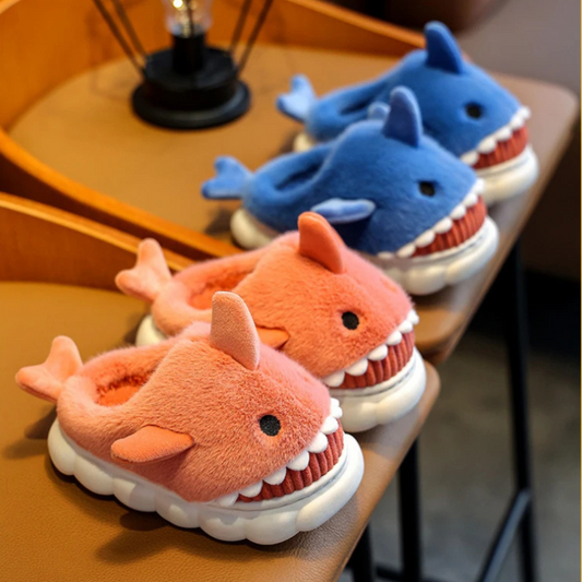 Winter Schoenen - SnuggleFit - Schattige Cartoon Hakken - Zachte Pluche Pantoffels