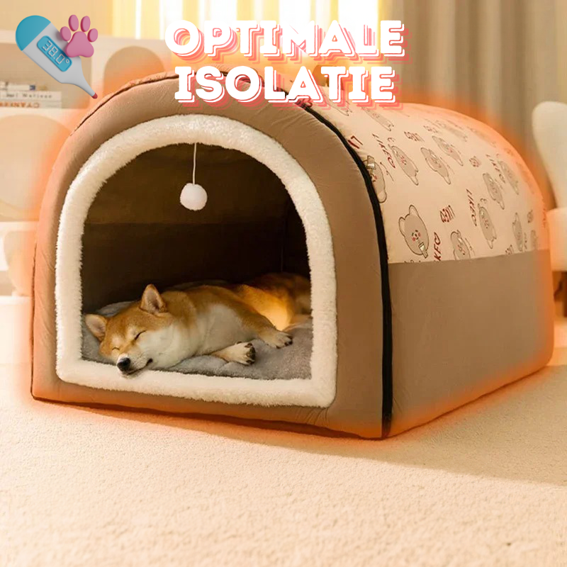 Dierenbed - CozyNest - Warme Kussen - Verwijderbaar Wasbaar