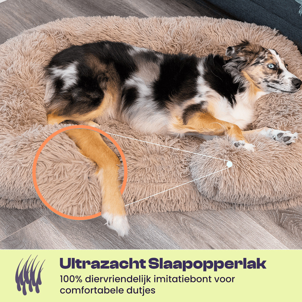 Orthopedisch Hondenbed - PawsNest - Kalmerende Ondersteuning - Ultiem Zacht Comfort