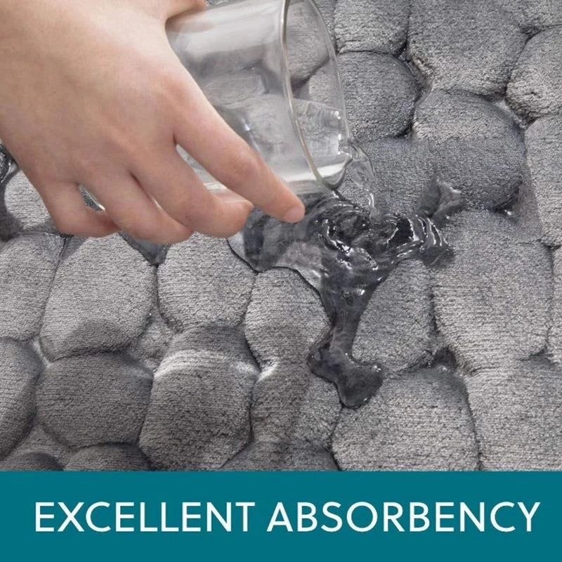 Badmat - LuxeMat - Antislip - Sneldrogend Geheugenfoam