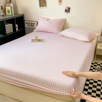 Hoeslaken - CozyHome - Klassiek Geruit - Zacht Katoen