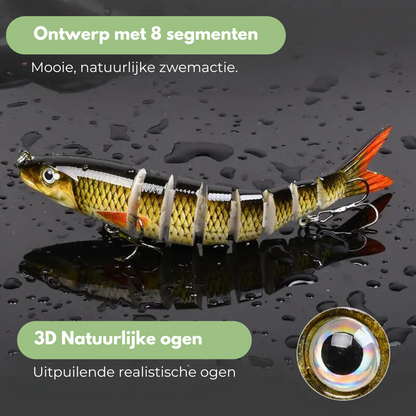 Visaas - CatchMaster - 8 Segmenten - Snoek Lokmiddel