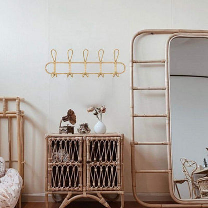Rieten Wandhaken - HookEase - Kleding Organizer voor Kinderen - Kamerdécor Hangers