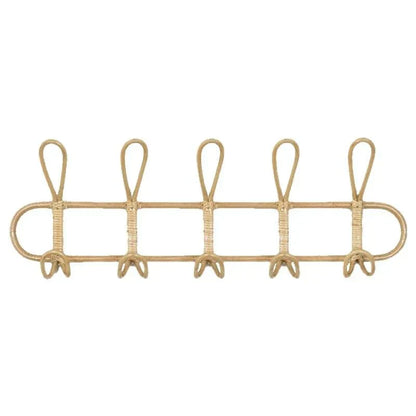 Rieten Wandhaken - HookEase - Kleding Organizer voor Kinderen - Kamerdécor Hangers