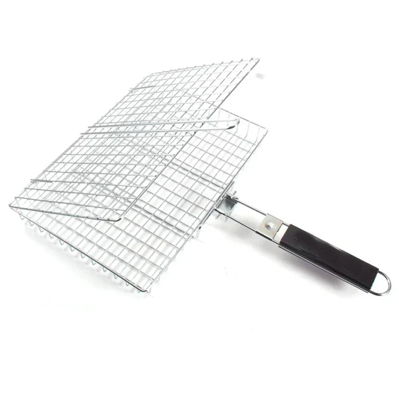 Grillmand - Grillix - Anti-aanbak Gaas - Draagbaar Handvat