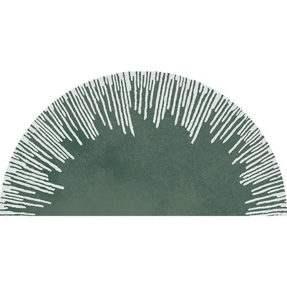 Vloerkleed - DecoCurve - Antislip Design - Stijlvol Halfrond