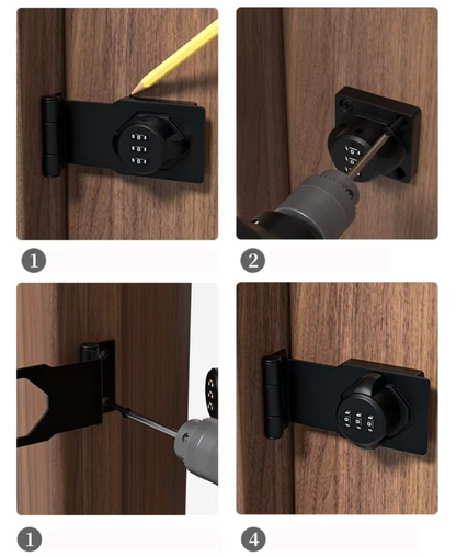 Combinatieslot - SecureX - Sleutelloze Toegang - Beveiliging voor Huis & Kantoor