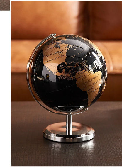 Globe - WorldSphere - Metalen Stand - Decoratief Stuk