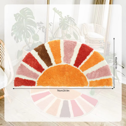 Deurmat - SunBurst - Antislip - Decoratieve Vloermat