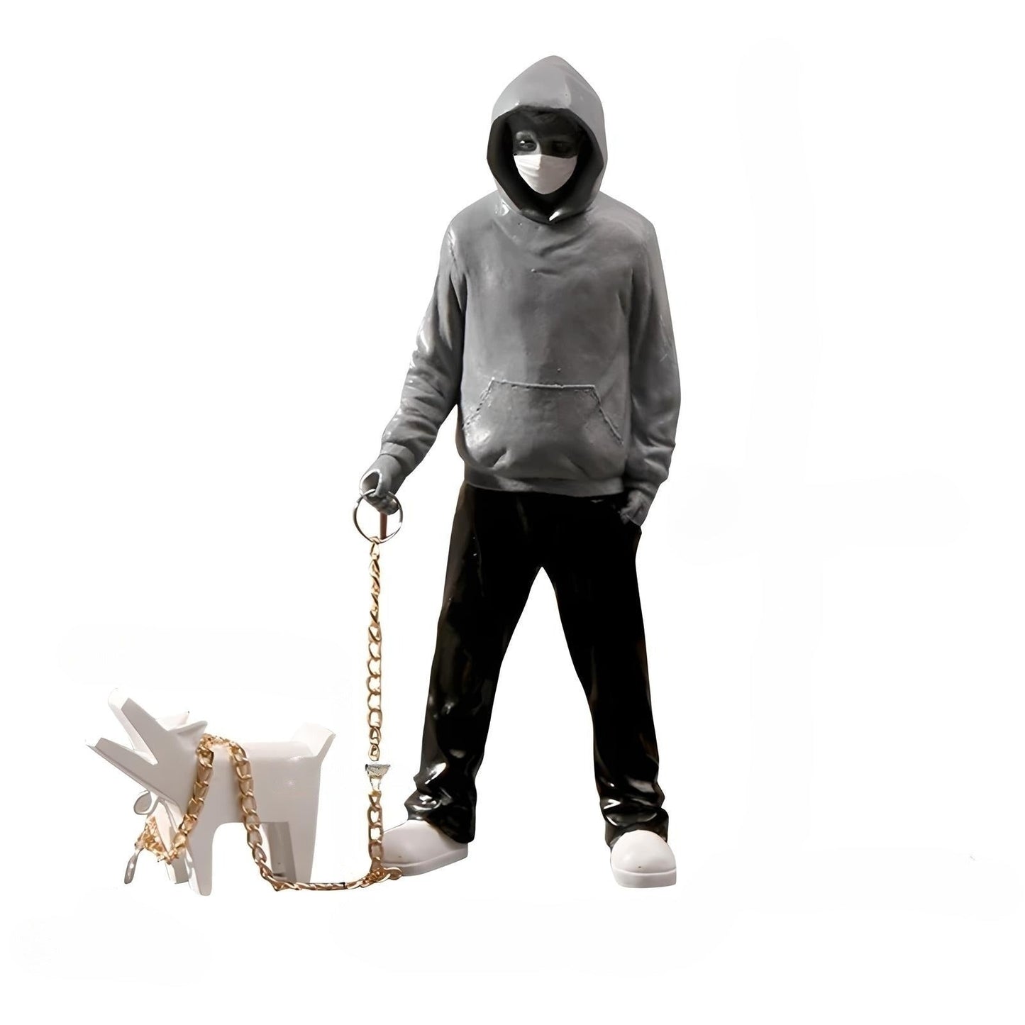 Straatkunst Beeld - UrbanCraft - Hars Sculptuur - Speelse Ontwerp