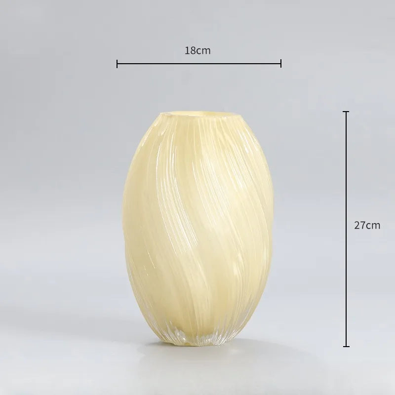 Glazen Vaas - TwistDesign - Moderne Decoratie - Elegante Stijl