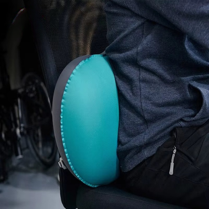 Luchtkussen - TravelEase - Opblaasbaar Comfort - Compact Ontwerp