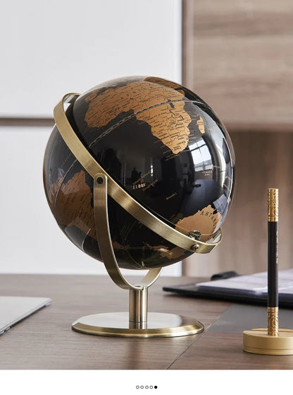 Globe - WorldSphere - Metalen Stand - Decoratief Stuk