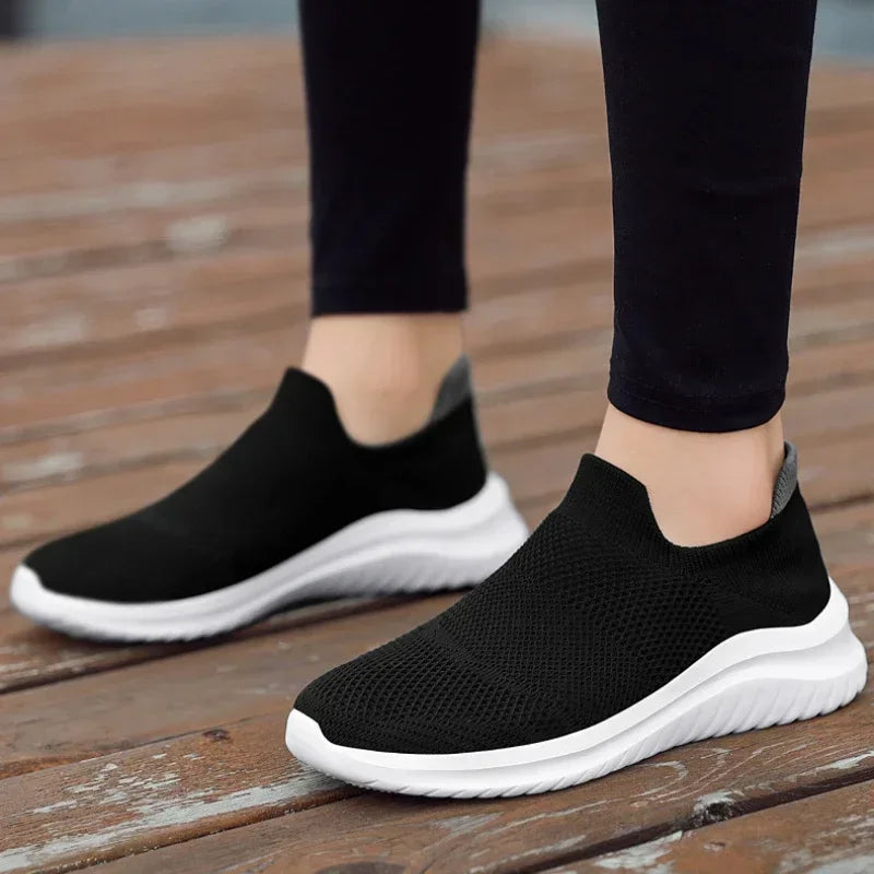 Heren Sneakers - SwiftStep - Slip-On Comfort - Lichte Wandelschoenen