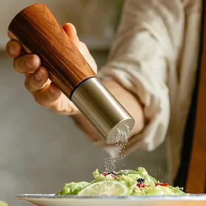 Pepermolen - GrindPro - Houten Handmatig - Multifunctioneel Keukengerei