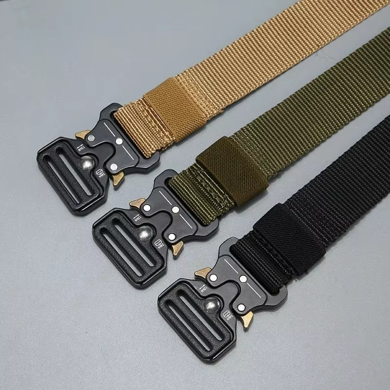 Tactische Riem - FlexiGrip - Duurzaam Nylon - Verstelbaar Comfort