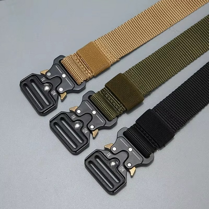 Tactische Riem - FlexiGrip - Duurzaam Nylon - Verstelbaar Comfort