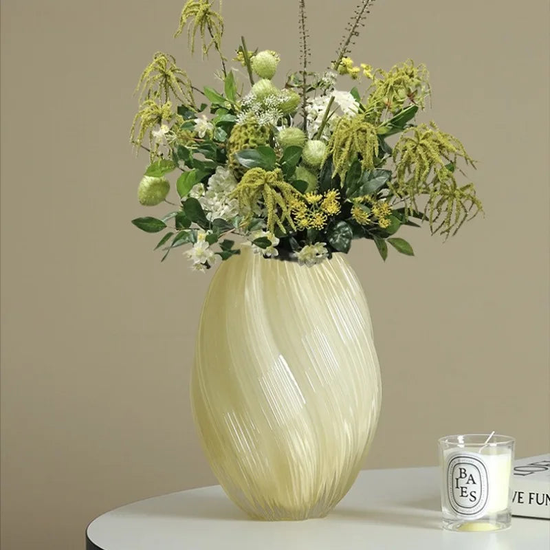 Glazen Vaas - TwistDesign - Moderne Decoratie - Elegante Stijl