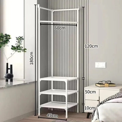 Kledingrek - SpaceSaver - Opvouwbaar Design - Hoekopslag