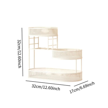 Fruitmand - FreshFlow - 3 Laags Ontwerp - Ruimtebesparende Opberging