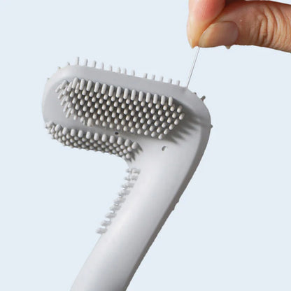 Toiletborstel - CleanMax - Siliconen Handvat - Geen Dode Hoek Schoonmaak