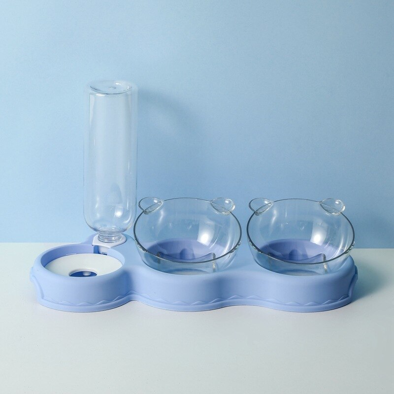 Voederstation - KarlFeast - 3-in-1 Ontwerp - Drinken & Schelpen Ondersteuning