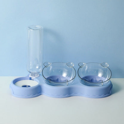 Voederstation - KarlFeast - 3-in-1 Ontwerp - Drinken & Schelpen Ondersteuning