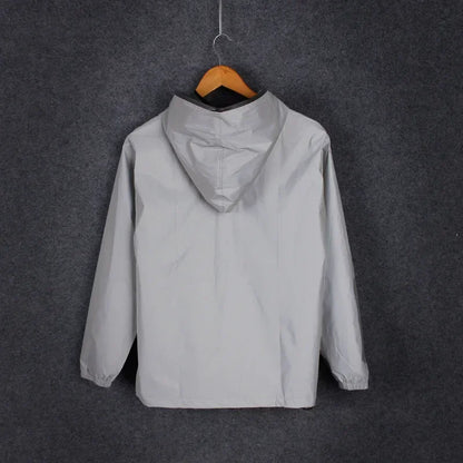 Reflecterende Regenjas - VibeFlex - Waterdichte Bescherming - Stijlvolle Zichtbaarheid