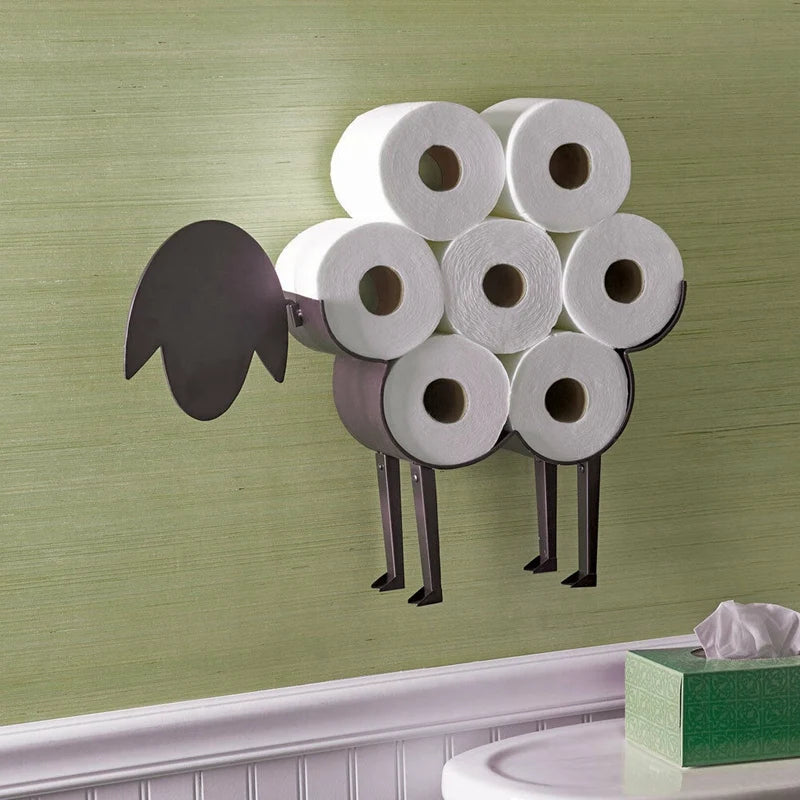 Toiletpapierhouder - SheepEase - Decoratieve Stand - Badkameropslag