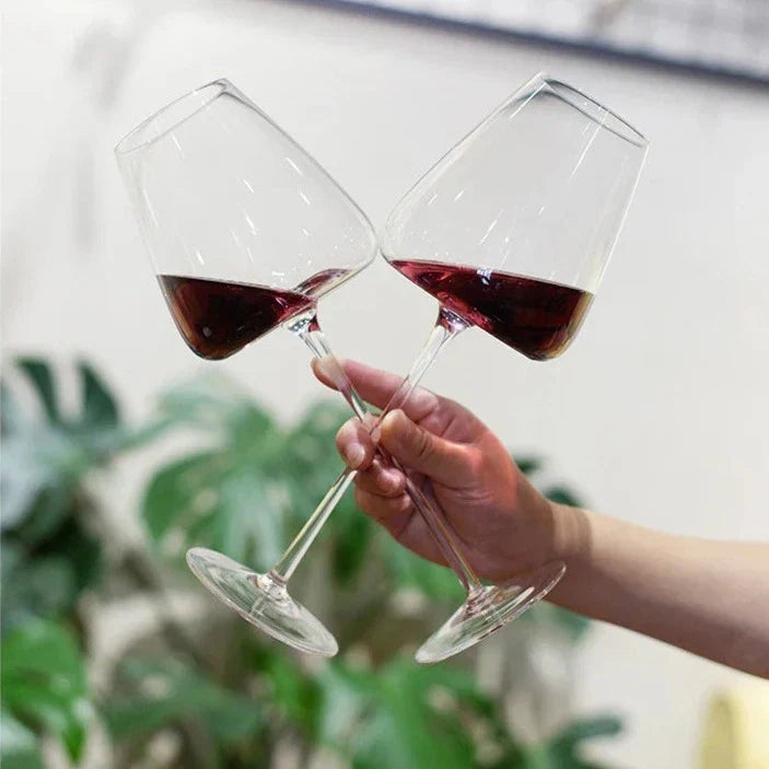 Kristallen Wijnglazen - LuxeSip - Handgemaakt Elegantie - Premium Helderheid