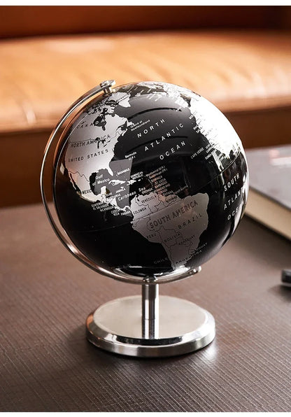 Globe - WorldSphere - Metalen Stand - Decoratief Stuk